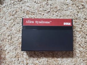 Alien Syndrome For The Sega Master System Complete Tested Working 1988 SMS