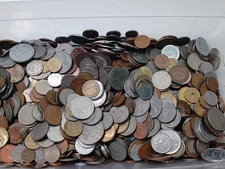 1 Pound Of Worldwide Coins, Random World Mixture JB