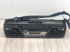 Vintage Panasonic Boombox Cassette AM/FM Radio RX-FM14 Radio Works Read Desc