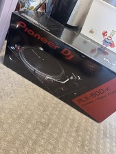 Pioneer DJ PLX-500-K Direct Drive Turntable, Pitch Control, S-Shaped, Black
