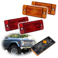 Side Marker For 70-72 Ford F-100 F-250 F-350 Front Rear Driver Passenger Sides