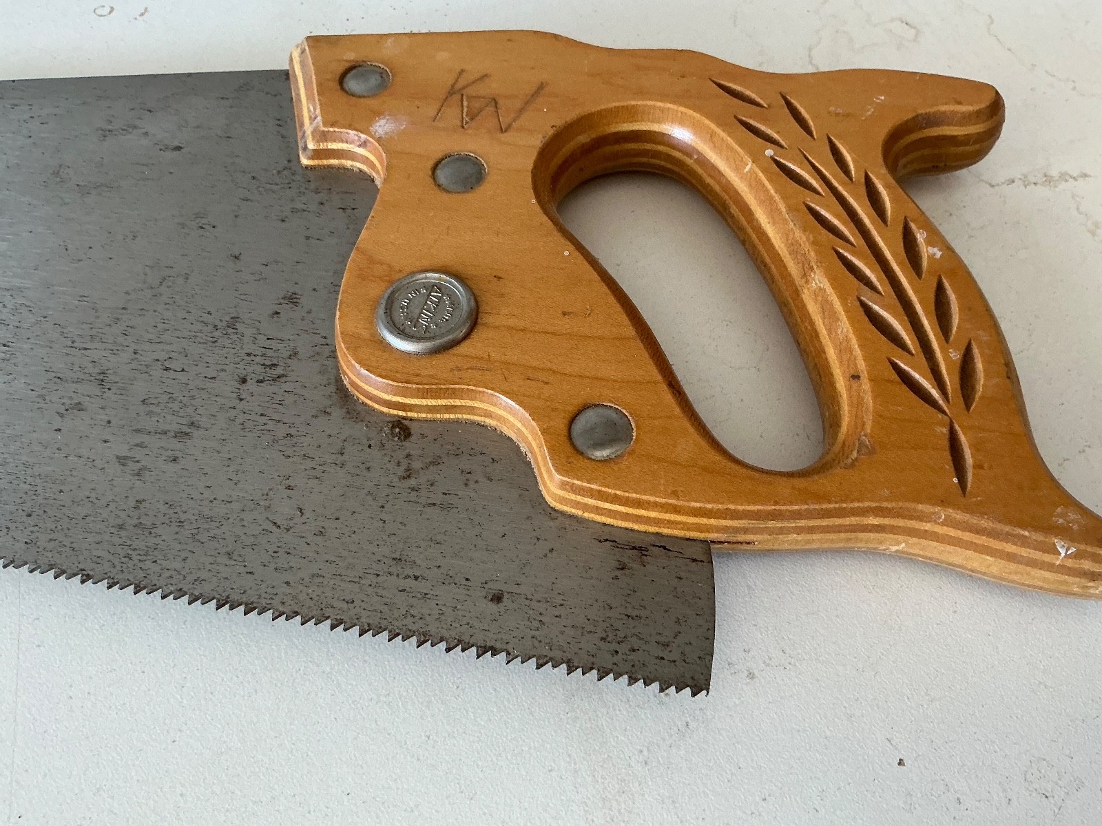 26" ATKINS Silver Steel Hand Saw .The 250 5.5TPII Is in Excellent  condition.