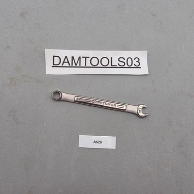 Craftsman Tools 44699 1/4'' -VA- Series 12pt Combination Wrench USA 