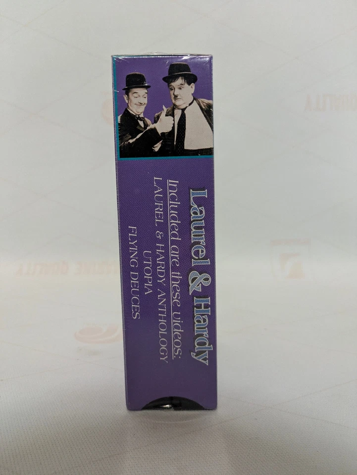 Laurel and Hardy Classics VHS Brand New/Sealed 2 Tape Utopia & Flying Dueces - Image 4 of 4