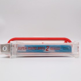 NES Nintendo SUPER MARIO BROS. 2 BROTHERS II - WATA GRADED 7.5 A! NEW & Sealed!