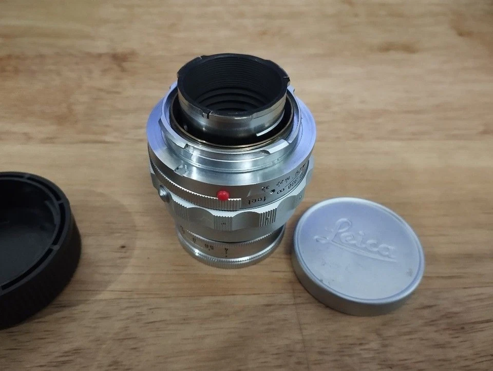 Leica Elmar f=9cm 1:4 Collapsible Lens - Image 3 of 4