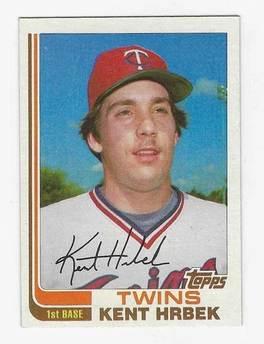 1982 Topps Traded Baseball Kent Hrbek Rookie Card #44T
