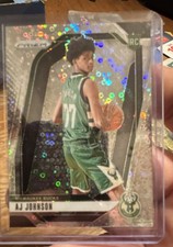2024-25 Panini Prizm - AJ Johnson #251 Fast Break Prizm (RC)