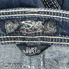 Silver Jeans Suki Surplus Dark Wash 31x32 Mid Rise Boot Cut Flap Button Pockets — photo 6