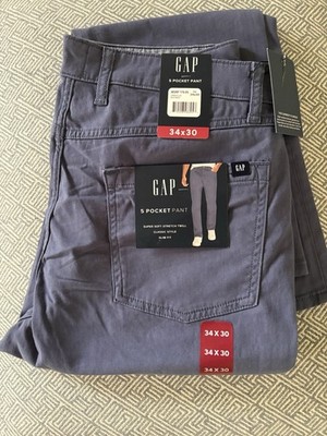 Gap Khakis Straight Stretch Men s Pants 