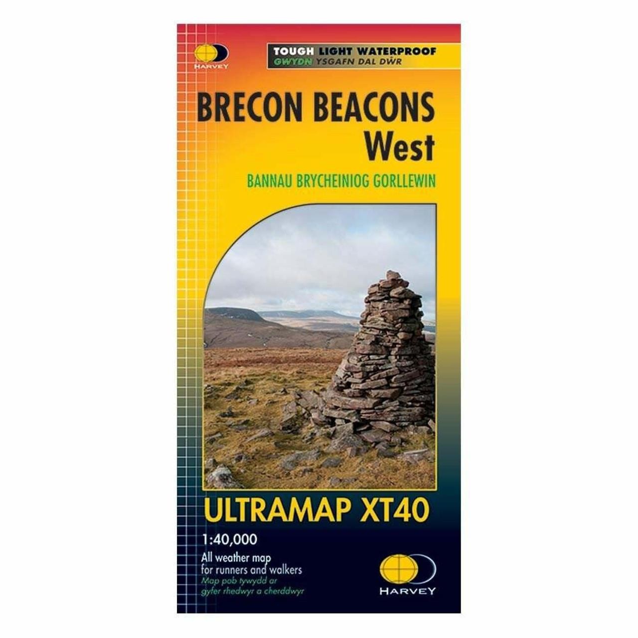 B&Q -  Harvey Ultramap Pocket Size Map Brecon Beacons West Xt40 - Image 4