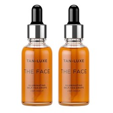 Tan-Luxe The Face Illuminating Self-Tan Drops Light/Medium, 30ml SET OF 2 