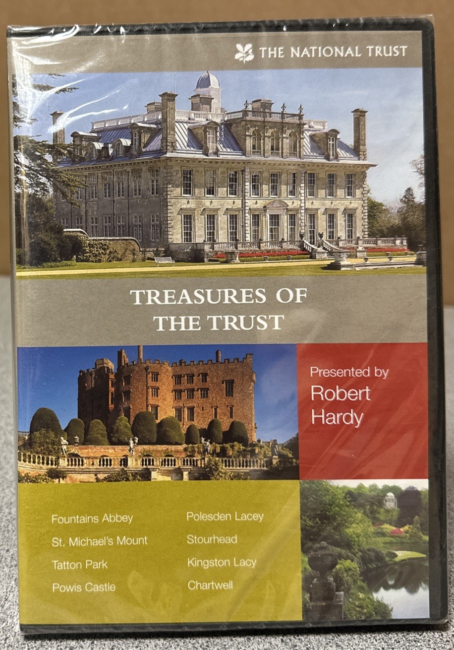 Treasures of the Trust DVD (2005) Stourhead, Tatton Park, Chartwell Etc NEW EB32