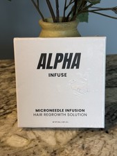 Alpha Infuse 32mL Microneedle Infusion Hair Regrowth Solution NEW Sealed In Box