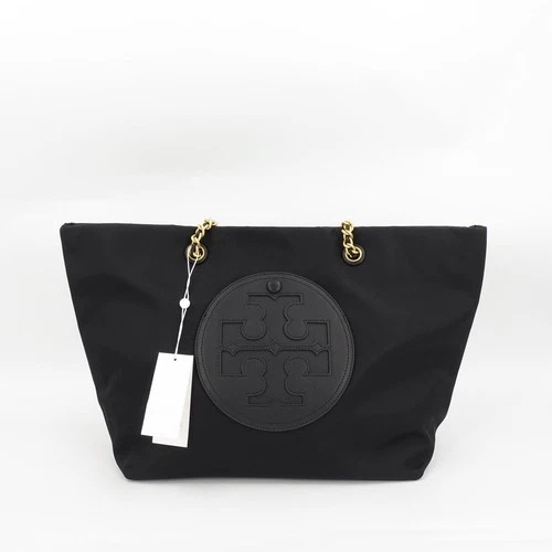 Tory Burch Ella Chain Tote Bag Black OS - Bild 7 von 12