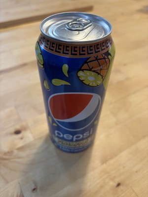 16oz Can Pepsi Pineapple 2023 Exclusive Little Caesars (Sealed, Expired)