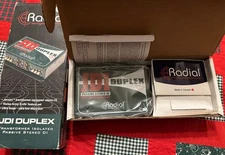 Radial Engineering JDI Duplex Passive Stereo Jensen Transformer Equipped DI Box