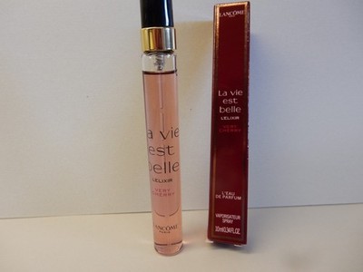 LANCOM La Vie est Belle L'Elixir VERY CHERRY 10 ml L'eau de Parfum Mini Stab NEU