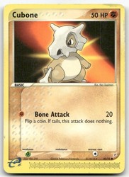 Cubone 40/95 EX Team Magma vs Team Aqua Common
