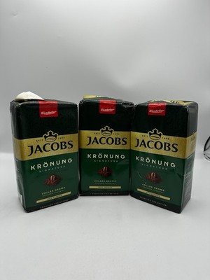 Jacobs Krönung Signature Ground Coffee Medium Roast 500g Pack of 3 100% Arabica