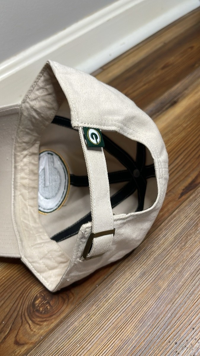 47 Brand Green Bay Packers Tan Adjustable Dad Hat View 5
