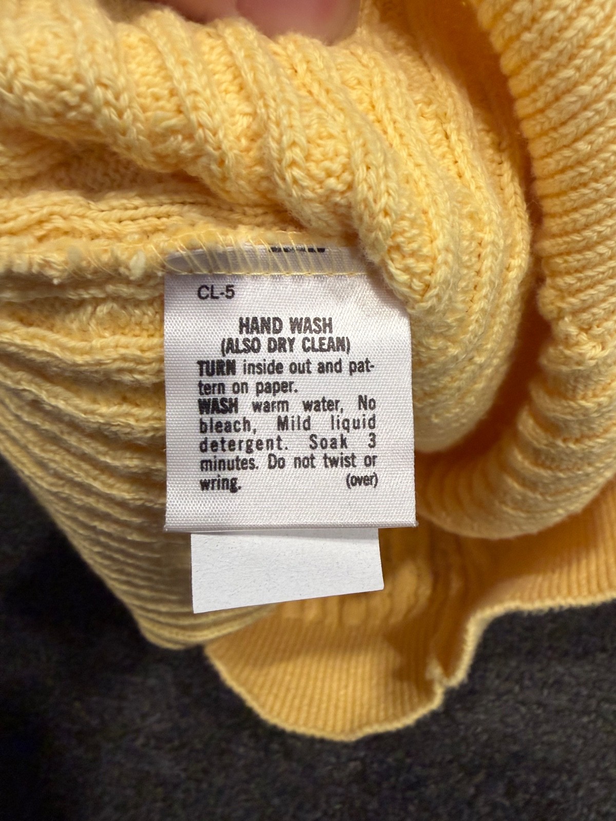 Pendleton Yellow Cable Knit Turtleneck Sweater (C… - image 5