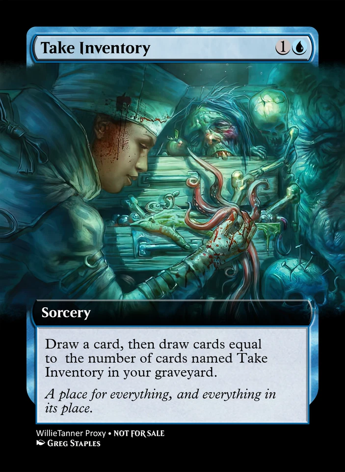 Dan Dan / Forgetful Fish - MTG Magic Custom Alt 2 Player Deck - Ready to Play - Image 4 of 4