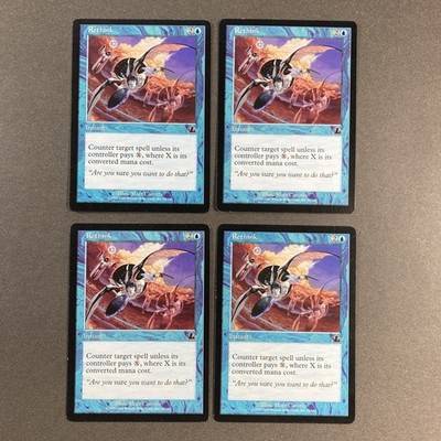Set of x4, MTG Rethink Prophecy Regular Magic The Gathering