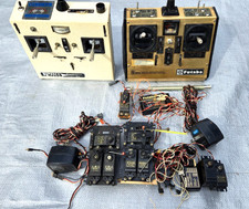 Vintage FUTABA FG PRO LINE COMPETION RC radio electronics lot
