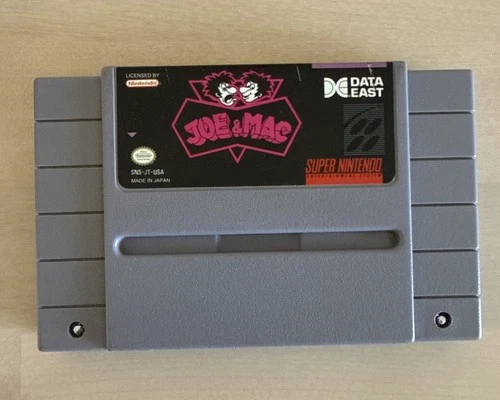 Joe & Mac (Super Nintendo Entertainment System, 1992)