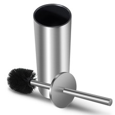 Stainless Steel Toilet Brush with Holder Set for Bathroom Storage and Organiz...