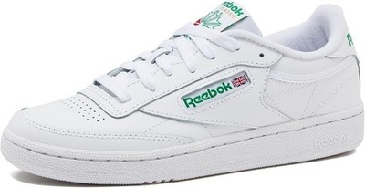 Reebok Club C 85 Mens Tennis Shoes, Casual Fashion White Sneakers for Men