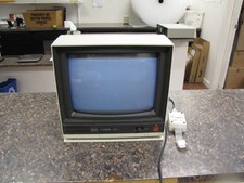 Vintage Teknika Model MJ-22 CRT Color Monitor Retro Gaming RGB Composite Works