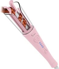 Auto Hair Curler, Automatic Curling Iron 1 Inch Barrel, Rotating Curling Wand