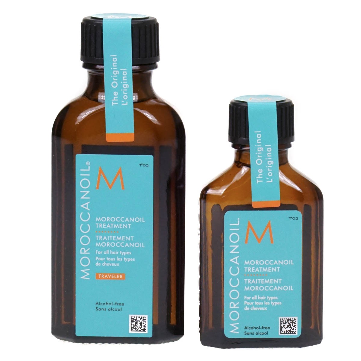 Moroccan Oil 50ml & 25ml Hair Oil Treatment Set With Argan Oil