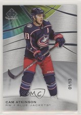 2019-20 Upper Deck SP Game Used 1/13 Cam Atkinson #85 ez4