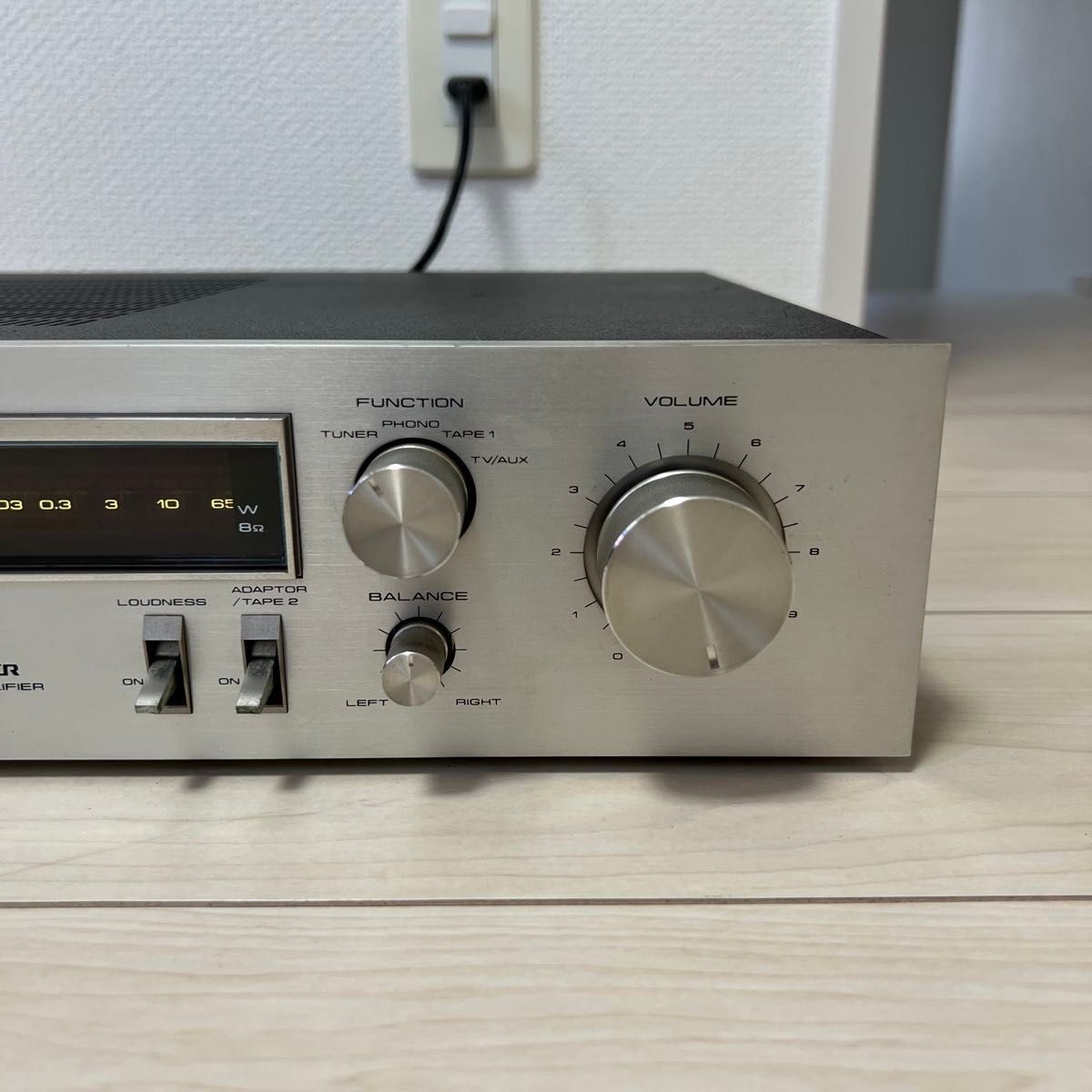 PIONEER SA-7900 Integrated Amplifier Silver Vintage Audio Used