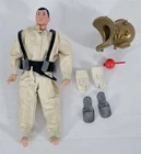 S-722 VINTAGE 1960'S HASBRO 12" GI JOE ACTION FIGURE WITH ORIGINAL OUTFIT