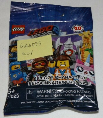 LEGO 71023 GIRAFFE GUY Lego Movie 2 Minifigures SEALED CMF