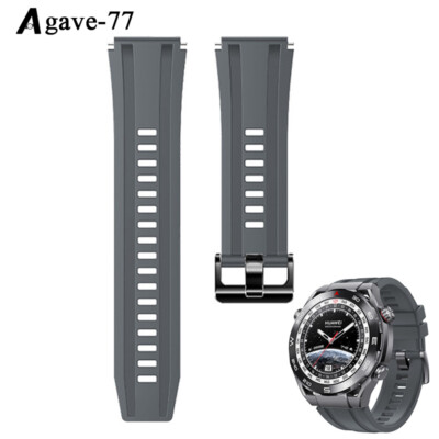 Silicone Strap For HUAWEI WATCH Ultimate Extraordinary Master Sport Watch Band