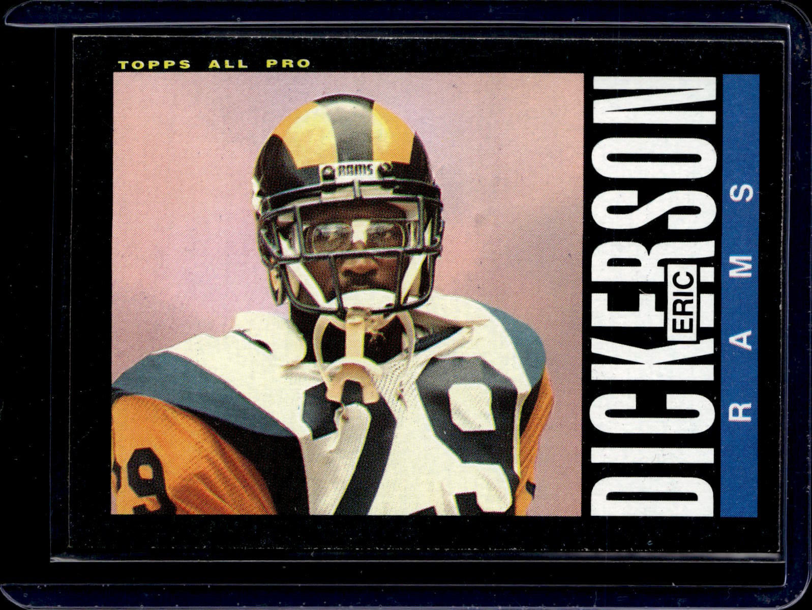 1985 Topps #79 Eric Dickerson All Pro Los Angeles Rams (HOF) NR-MINT++