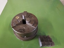 Röhm Dreibackenfutter 125mm für Deckel  SK 40 Teilapparat