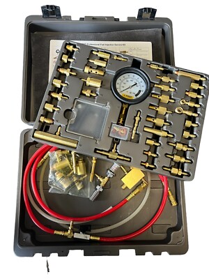 OTC Tools Master Fuel Injection Service Kit Perform Fuel Pressure Tests 6550 PRO