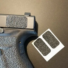 Rubber Grip Patches (2) - fits Glock 42 Slide Serrations