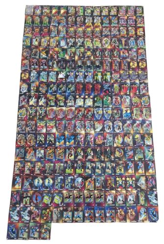 Lot de 242 cartes Marvel 1992 et super-héros méchants IMPEL X-Men Thor Thanos  - Photo 1/24