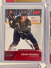 2021-22 Upper Deck AHL UD Exclusives #26 Adam Helewka #'d 091/100