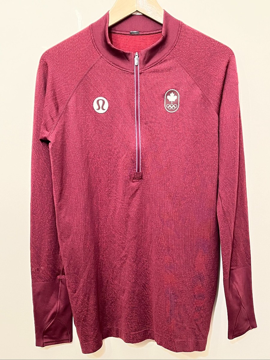 ルルレモン スイフトリー Lululemon Swiftly Relaxed Long-Length Half Zip - Marlin
