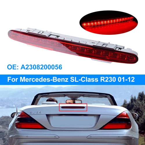 Drittes Bremslicht für Mercedes Benz SL R230 LED 3. Bremsleuchte Heckleuchte - Picture 1 of 12