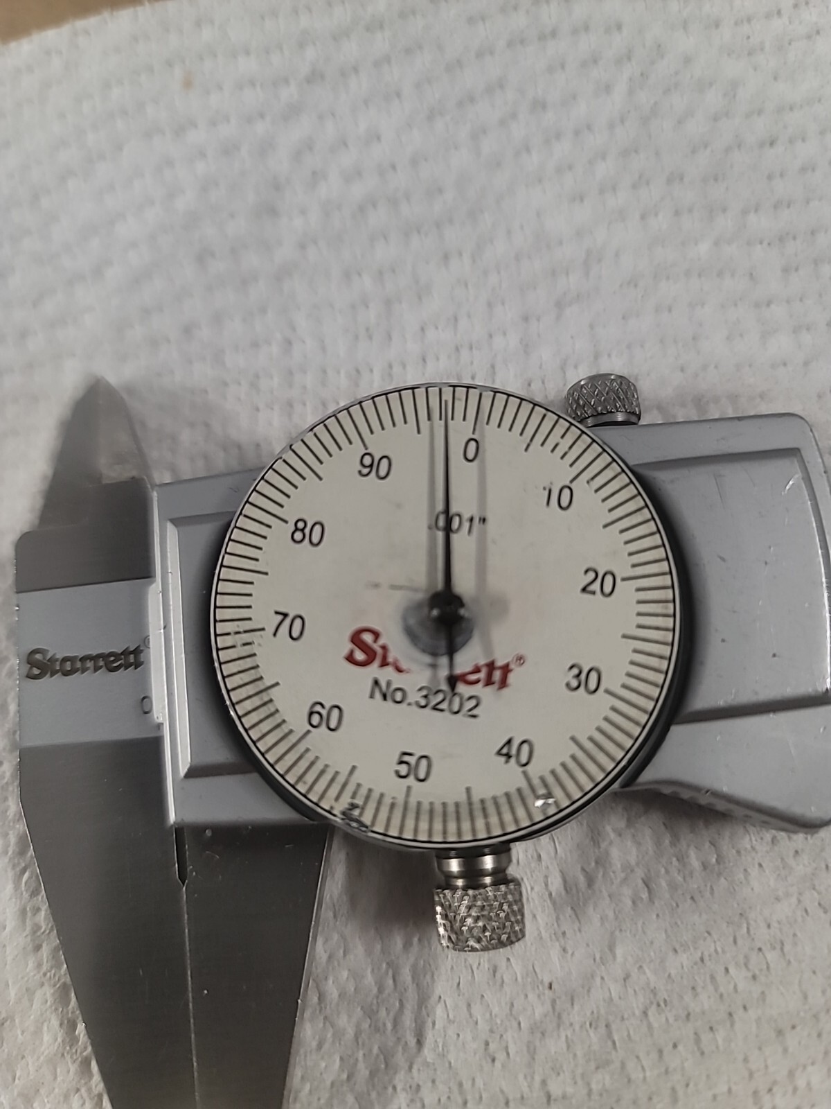 Starrett No. 3202 6'' Dial Caliper Stainless Hardened. For Parts Or