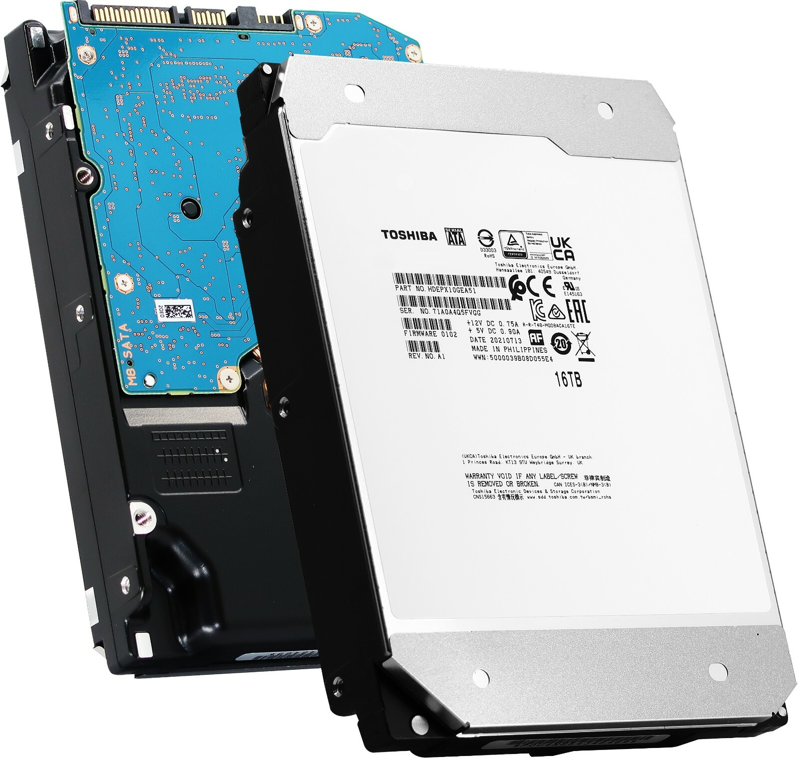 オイルペイント 最終値下げ 新品 東芝 内蔵HDD 16TB MN08ACA16T/JP